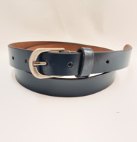 Hochwertiger Damen-Gürtel aus Echtleder im Vintage-Stil mit Dornschließe, Robust, Langlebig und Leicht, Casual-Gürtel für Jeans