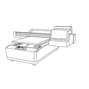 2022 УФ планшетный принтер A4 A3 A2 A1 размер УФ принтер с F1080 головка JN-UV6090F принтер