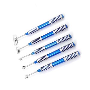 Kit de Cepillado Suave, Instrumentos Dentales Manuales, Juego de 5 Instrumentos Quirúrgicos Linguales Reutilizables para Implantes Dentales, NUEVOS - Product Image 6