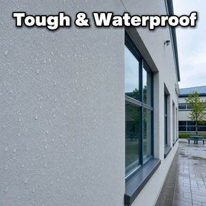 UV Resistant 1K Surface Strengthening Impact <b>Waterproof</b> Coating Low VOC For EIFS Dryvit Eco Friendly Exterior Insulation Wall - Product Image 3