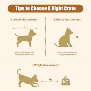 Casa para Perros de Doble Puerta y Alta Resistencia con Cajón de Almacenamiento, Mueble para Mascotas en Blanco y Nogal - Product Image 3