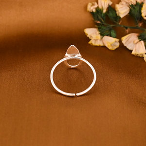Anillo Ajustable de Latón Plateado, Ligero, Elegante y Moderno para Mujer, Regalo de Boda o Compromiso, Lote al por Mayor de 25 Pares - Product Image 3