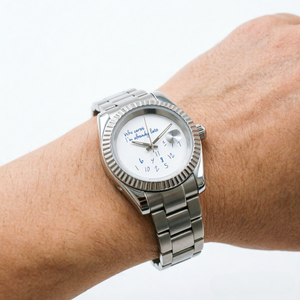 Montre I'm Here NH35, mouvement mécanique automatique 39 mm, cadran NH35, verre saphir étanche. - Product Image 1