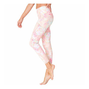 Legging de sport respirant pour femme, idéal pour la course et le yoga, en Spandex/Nylon sans couture, extensible dans quatre directions, grande taille, écologique - Product Image 5