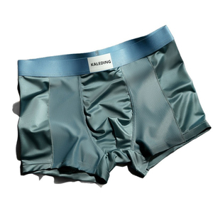 Mid Rise Solid Shorts Elastic Waist <b>Boxer</b> Briefs Comfortable Breathable Anti-Bacterial 100% Cotton Mens Everyday - Product Image 3