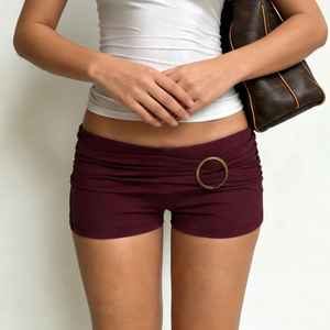 Shorts décontractés pour femmes, qualité professionnelle, taille élastique à cordon de serrage, ajustement réglable, séchage rapide, finition douce, essentiels de l'été - Product Image 5