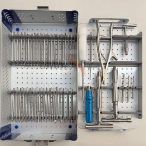 Juego de Instrumentos Profesionales para Extracción de Clavos Óseos, Herramientas Ortopédicas para Extracción de Implantes, Kit Quirúrgico Manual para Uso Hospitalario - Product Image 3