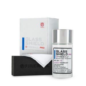 Fireball Ceramic Glass Shield Pro 50ml Revêtement de verre hydrophobe avancé Fort effet de goutte d'eau Durabilité 1 an - Product Image 1