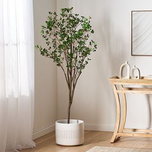 Bonsái Artificial de Hojas de Milán de 70.9 Pulgadas, Decoración para el Hogar y Regalo de Inauguración, Plantas y Follaje Artificiales - Product Image 1