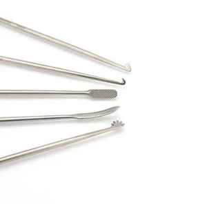 เครื่องมือผ่าตัดกระดูกและข้อ สแตนเลสสตีล มีดผ่าตัดแบบใช้มือสำหรับกล้องส่องข้อ คิวเร็ต โพรบสำหรับกล้องส่องข้อ MOL - Product Image 2