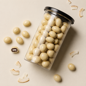 Coco Seco Cubierto con Chocolate Blanco, Venta al por Mayor con Empaque Personalizado para OEM - Product Image 5