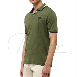 Camisetas Polo para Hombre al por Mayor, Nuevo Estilo de Moda, Alta Calidad, 100% Algodón, Camiseta Polo Lisa para Hombre para Uso Casual - Product Image 3