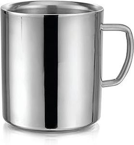 Modern Stainless Steel Tea <b>Mug</b> for Home Kitchen Restaurant Cafe Office and Everyday Beverage Serving - Product Image 1