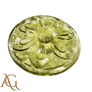 Cameo sculpté en quartz citron naturel, pierre précieuse en vrac, prix de gros fabricant pour la fabrication de bijoux, calibré - Product Image 3