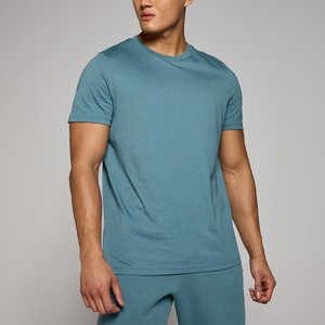 T-shirt blanc oversize en coton vierge pour homme, coupe ample, manches courtes, col rond, décontracté, vente en gros - Product Image 6