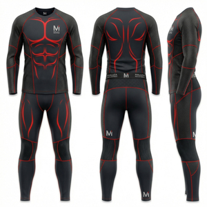 ชุดออกกำลังกายวิ่งและฝึกซ้อมแบบพรีเมียมสั่งทำสีได้ ยี่ห้อ Europa Prime Maluza ผลิตจากผ้าสแปนเด็กซ์/โพลีเอสเตอร์ ระบายอากาศได้ดี แห้งเร็ว - Product Image 6