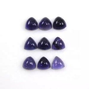 3มม. iolite ธรรมชาติ flatback ล้าน Cabochon หลวมกึ่งมีค่าพลอยคริสตัลรักษาแท้หิน iolite - Product Image 1