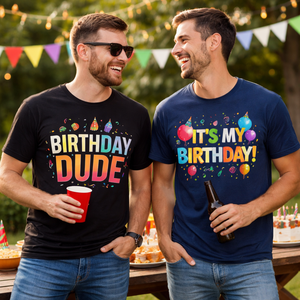Camisetas Personalizadas al por Mayor para Cumpleaños |   Fabricante y Proveedor OEM |   Precios Directos de Fábrica - Product Image 6