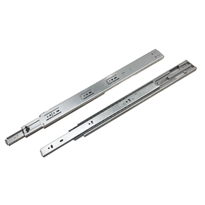Wholesale CSPS OEM Steel Modern Soft Closing Full Extension Ball Bearing <b>Slide</b> 35mm <b>Drawer</b> Rails Warehouse Kitchen Cabinets Home - Product Image 1