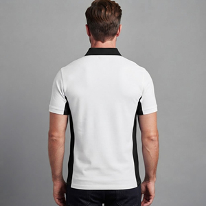 Camiseta Polo para Hombre, Moderna, 100% Algodón, 180gsm, Tejido de Punto Grueso, Logotipo Personalizado con Impresión por Transferencia de Calor, Secado Rápido, Transpirable - Product Image 3