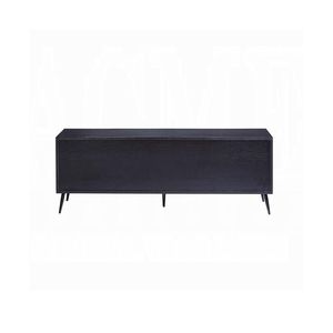 Soporte de TV negro con elegante pata de metal - Product Image 5