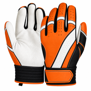 Gants de frappe personnalisés pour softball et baseball, antidérapants, en cuir Cabretta, pour hommes, fabriqués par Elson Sports - Product Image 3