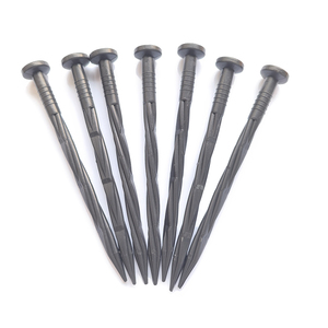Estaca espiral de plástico para barrera contra malas hierbas de jardinería - Product Image 3