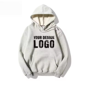 Sudadera con capucha lisa extragrande para hombre, con hombros caídos, OEM al por mayor, con logo personalizado, informal, de forro polar, para deporte y uso diario. - Product Image 1