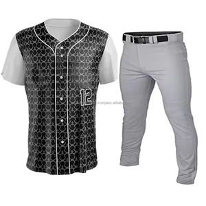 Camiseta de Béisbol Personalizada con Estampado Digital, Transpirable, Tallas Grandes, Estilo Personalizado, Venta al Por Mayor - Product Image 1