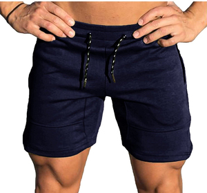 Pantalones Cortos Deportivos Casuales para Hombre, Tejidos en Algodón 100%, de Secado Rápido, Antiarrugas, Ecológicos, para Yoga, Muay Thai, Running, Gimnasio, Playa, Personalizados - Product Image 2