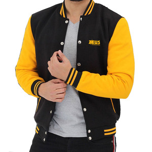 ปากีสถานผลิตแจ็คเก็ต Letterman คุณภาพสูง น้ำหนักเบา ออกแบบตามสั่ง (OEM) แจ็คเก็ต Letterman ขายดีที่สุด ราคาดีที่สุด - Product Image 1