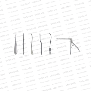 Kit de microchirurgie nasale Berghaus, manuel, en acier inoxydable allemand, comprenant des perforateurs Stammberger, des pinces Kuhn-Bolger et des pinces Blakesley - Product Image 5
