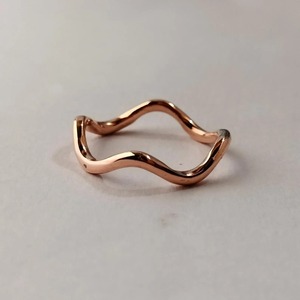 Bague en cuivre de luxe pour l'énergie et la santé, bague martelée en cuivre pur - Product Image 6