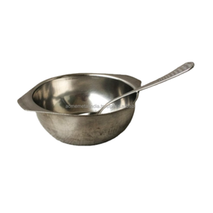 Wholesale Stainless Steel Food Serving <b>Bowl</b> with Spoon Ideal for Restaurants Hotels Kitchenware and <b>Mixing</b> <b>Bowl</b> Supplies - Product Image 1