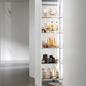 Portes de cuisine modulaires de luxe écologiques personnalisées JY Project, ensemble de meubles muraux modernes européens en MDF, prêt à assembler (RTA) - Product Image 6