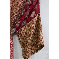 Bata Kimono de Seda con Parches para Mujer, Estilo Boho, Larga, Ideal como Regalo para Ella