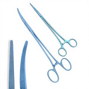 Juego de instrumentos quirúrgicos de fórceps rectos de titanio Bengolea de 20cm, acero inoxidable fabricado en Pakistán - Product Image 1