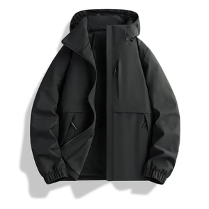 AMERICAN TRENCH CLOTHING Fashion <b>Men</b> Quilted <b>Jacket</b> Autumn Good Quality Breathable 3D Embroidery Spandex/Polyester <b>Smart</b> Casual - Product Image 3