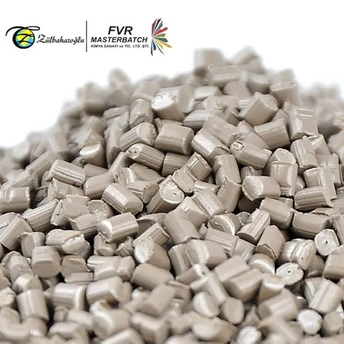Color Masterbatch For Blowing Film Injection Made In Turkey Extrusion Thermoforming PE PP PET PS ABS Grey Masterbatch Granules