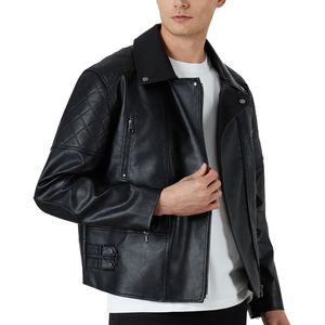 Premium Genuine <b>Leather</b> Outerwear for Men Stylish Biker <b>Jacket</b> for Casual and Travel Activities - Product Image 5