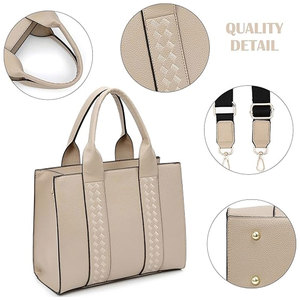Bolso de Mano Premium para Mujer, Diseño Moderno y Espacioso, Ideal para el Trabajo, Compras, Viajes y Uso Diario - Product Image 6
