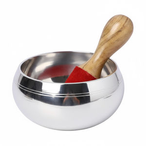 Bol chantant artisanal aux tons profonds et résonants, design antique, bol chantant tibétain pour le yoga et la thérapie à prix abordable - Product Image 6