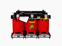 Transformateur de puissance sec intérieur 30-2500 kVA, moyenne et basse tension, avec armoire 10/0,4 kV pour l'immobilier commercial