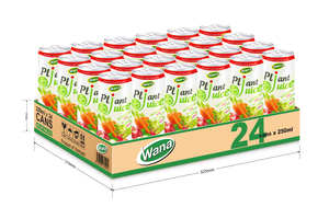 Việt Nam Tốt Nhất Bán 330Ml Wana Sức Khỏe Tự Nhiên Đồ Uống Mềm Uống Mix Cà Rốt Táo Dứa Có Hương Vị Trái Cây Nước Ép Rau - Product Image 6