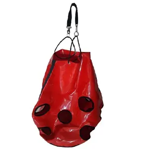 Portable Hot sale Custom High Quality Waterproof Strong and Durable PVC Tarpaulin Horse Feeding Hay Bag