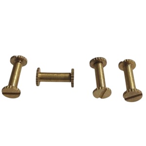 Tornillos de Encuadernación de Latón Sólido de Alta Calidad, Tornillos Chicago para Manualidades en Cuero, Encuadernación de Libros y Proyectos, Disponibles a un Precio Competitivo - Product Image 5