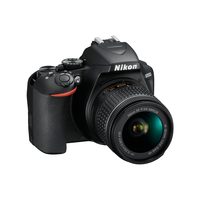 Appareil photo reflex numérique Nikon D3500 d'occasion avec objectif 18-55 mm, kit 24,2 MP, Bluetooth, mode guide, appareil photo numérique compact pour la photographie