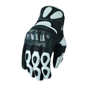 Gants de moto professionnels |   Design texturé minimaliste et discret, tout noir |   Prix direct usine - Product Image 1