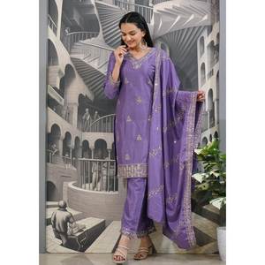 Conjunto de Traje de Fiesta Elegante para Mujer con Bordado de Lentejuelas - Product Image 4