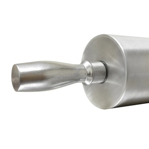 Rodillo de Acero Inoxidable con Acabado Plateado Simple, Ideal para Procesamiento de Masa a Granel y Cocinas de Catering, Venta al por Mayor desde India - Product Image 6